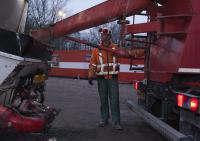 bouwplaats: fundatie